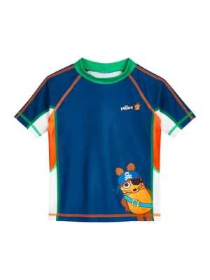 Obrázek produktu PLAYSHOES UV ochrana 'DIE MAUS Pirat'  marine modrá / zelená / oranžová / bílá