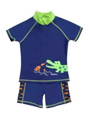 Obrázek produktu PLAYSHOES UV ochrana 'Krokodil'  modrá / svítivě zelená / oranžová / bílá