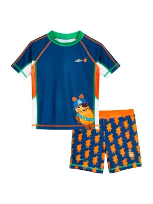 Obrázek produktu PLAYSHOES UV ochrana 'Pirat'  tmavě modrá / zelená / tmavě oranžová / vínově červená