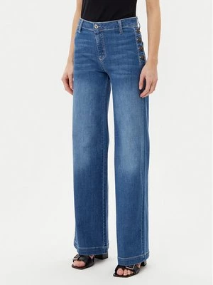 Obrázek produktu Please Jeansy P3FDBQ2NTZ Modrá Wide Leg