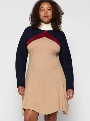 Obrázek produktu Pletené šaty Tommy Hilfiger béžová
