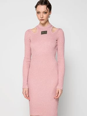 Obrázek produktu Pletené šaty Versace Jeans Couture světle růžová