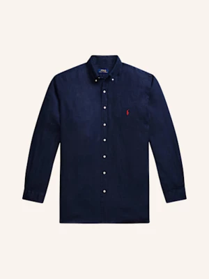 Obrázek produktu Polo Ralph Lauren Big & Tall Lněná Košile Comfort Fit tmavě modrá