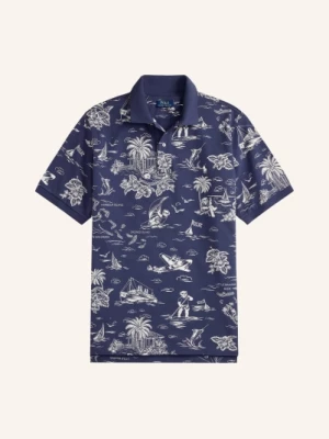 Obrázek produktu Polo Ralph Lauren Big & Tall Pletené Polo Tričko modrá / krémová