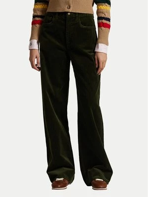 Obrázek produktu Polo Ralph Lauren Kalhoty z materiálu 211A87463001 Zelená Wide Leg
