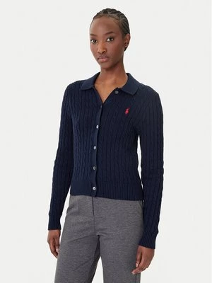 Obrázek produktu Polo Ralph Lauren Kardigan 211971881501 Tmavomodrá Slim Fit