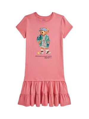 Obrázek produktu Polo Ralph Lauren Každodenní šaty 313971130001 Růžová Regular Fit
