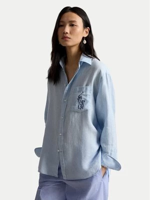Obrázek produktu Polo Ralph Lauren Košile 211A12786002 Světle modrá Oversize