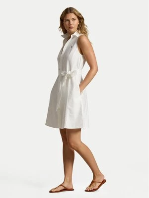 Obrázek produktu Polo Ralph Lauren Košilové šaty 211968897001 Bílá Regular Fit