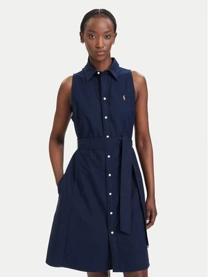Obrázek produktu Polo Ralph Lauren Košilové šaty 211968897004 Tmavomodrá Regular Fit