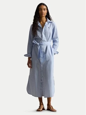 Obrázek produktu Polo Ralph Lauren Košilové šaty 211A96362001 Světle modrá Regular Fit