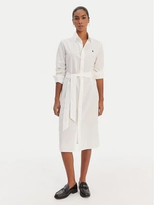 Obrázek produktu Polo Ralph Lauren Košilové šaty 211B18781001 Bílá Regular Fit