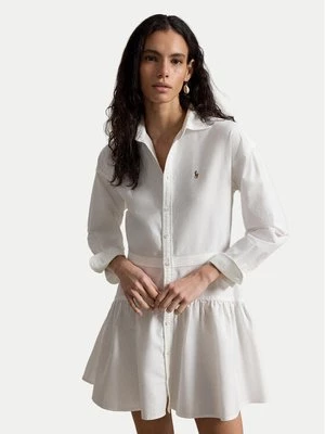 Obrázek produktu Polo Ralph Lauren Košilové šaty 211B22755002 Bílá Regular Fit