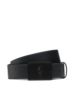 Obrázek produktu Polo Ralph Lauren Pánský pásek 36mm Pp Plaque Belt 405691693005 Černá