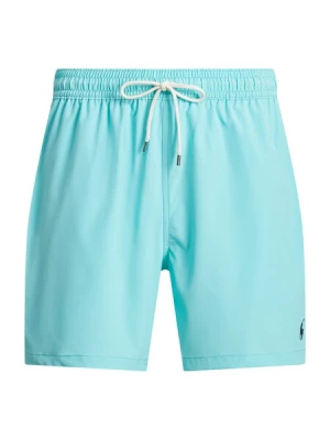 Obrázek produktu Polo Ralph Lauren Plavecké šortky 'Traveler'  aqua modrá / tmavě modrá