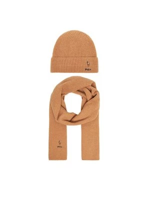 Obrázek produktu Polo Ralph Lauren Sada čepice a šál 455981430002 Hnědá