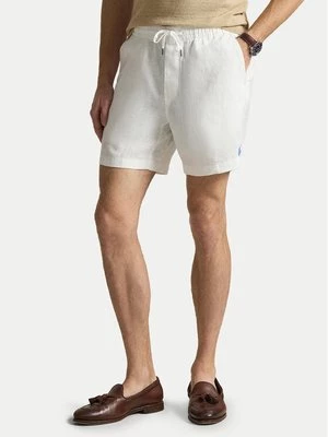 Obrázek produktu Polo Ralph Lauren Šortky z materiálu 710P08205501 Bílá Regular Fit