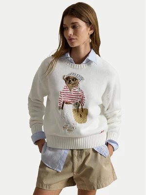 Obrázek produktu Polo Ralph Lauren Svetr 211A12723001 Bílá Relaxed Fit