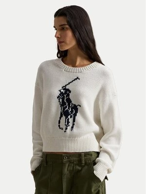 Obrázek produktu Polo Ralph Lauren Svetr 211A96234002 Bílá Relaxed Fit