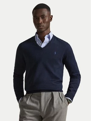 Obrázek produktu Polo Ralph Lauren Svetr Ls Sf Vn Pp 710670789004 Tmavomodrá Slim Fit