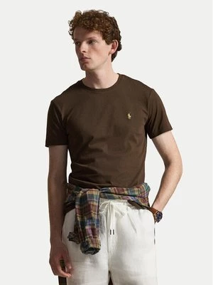 Obrázek produktu Polo Ralph Lauren T-Shirt 710671438533 Tmavě hnědá Custom Slim Fit