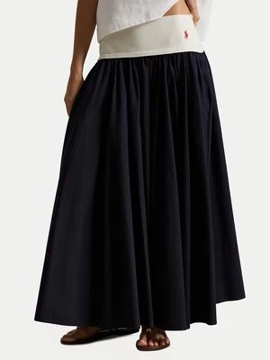 Obrázek produktu Polo Ralph Lauren Trapézová sukně 211A96329001 Tmavomodrá Regular Fit