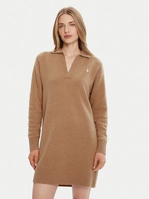 Obrázek produktu Polo Ralph Lauren Úpletové šaty 211A91143001 Béžová Slim Fit