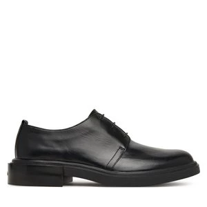 Obrázek produktu Polobotky Calvin Klein Cupped Postman Derby Laceup Lth HM0HM01996 Černá