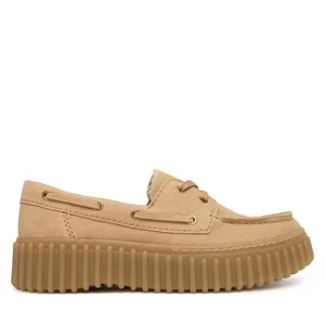 Obrázek produktu Polobotky Clarks Torhill Boat 26186301 Béžová
