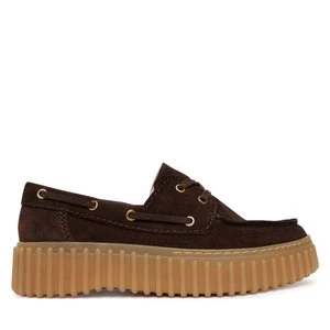 Obrázek produktu Polobotky Clarks Torhill Boat 26186647 Hnědá