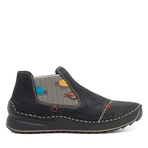 Obrázek produktu Polobotky Rieker 51592-00 Černá