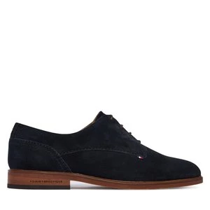 Obrázek produktu Polobotky Tommy Hilfiger Hilfiger Suede Dress Shoe FM0FM05776 Tmavomodrá