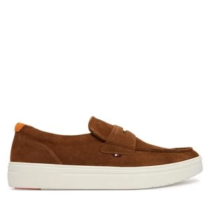 Obrázek produktu Polobotky Tommy Hilfiger Modern Light Hybrid Suede Loafer FM0FM05786 Hnědá