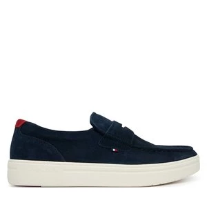 Obrázek produktu Polobotky Tommy Hilfiger Modern Light Hybrid Suede Loafer FM0FM05786 Tmavomodrá