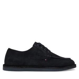 Obrázek produktu Polobotky Tommy Hilfiger Stitchdown Suede Derby FM0FM05841 Tmavomodrá