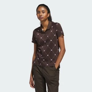 Obrázek produktu Polokošile Originals Printed Trefoil Adidas hnědá