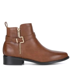 Obrázek produktu Polokozačky Clara Barson WYL4016-1 Hnědá