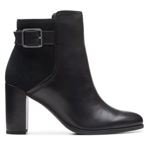 Obrázek produktu Polokozačky Clarks Freva 85 Buckle 26174749 Černá