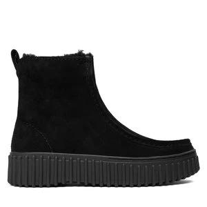 Obrázek produktu Polokozačky Clarks Torhill Cozy 26182910 Černá