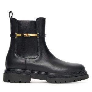 Obrázek produktu Polokozačky Elisabetta Franchi Chelsea Bot F4A5-E0441-1251 D Černá