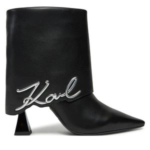 Obrázek produktu Polokozačky KARL LAGERFELD KL32044A Černá