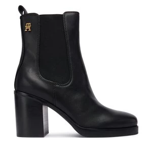 Obrázek produktu Polokozačky Tommy Hilfiger Square Toe Chelsea High Block Hl FW0FW08844 Černá