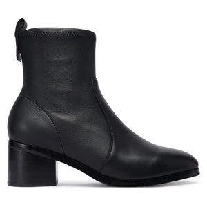 Obrázek produktu Polokozačky Tommy Hilfiger Th Stretch Leather Bootie FW0FW08860 Černá