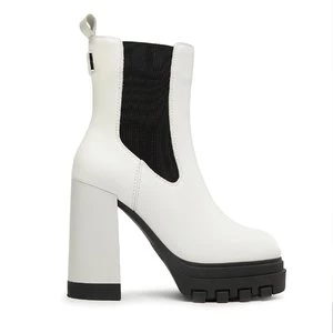 Obrázek produktu Polokozačky Tommy Jeans Tjw High Heel Chelsea EN0EN02306 Bílá