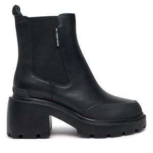 Obrázek produktu Polokozačky Tommy Jeans Tjw Mid Heel Chelsea Boot EN0EN02681 Černá