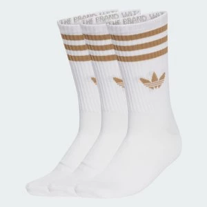 Obrázek produktu Ponožky 3-Stripes Crew – 3 páry Adidas