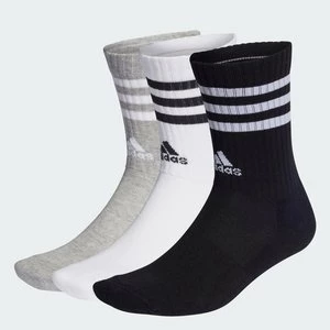 Obrázek produktu Ponožky 3-Stripes Cushioned Crew – 3 páry Adidas