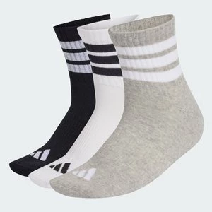 Obrázek produktu PONOŽKY 3 STRIPES CUSHIONED SPORTSWEAR MID CUT – 3 PÁRY Adidas