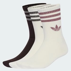 Obrázek produktu PONOŽKY 3 STRIPES GLITTER CREW – 3 PÁRY Adidas