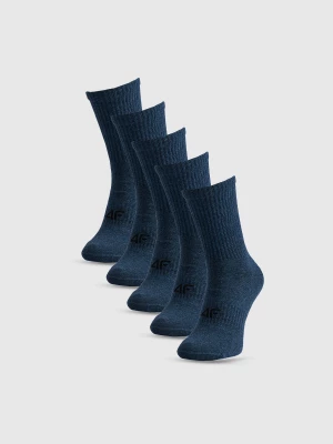 Obrázek produktu Ponožky dlouhé (5-pack) pánské - tmavě modré 4F
